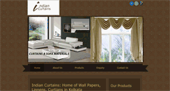 Desktop Screenshot of curtainskolkata.com